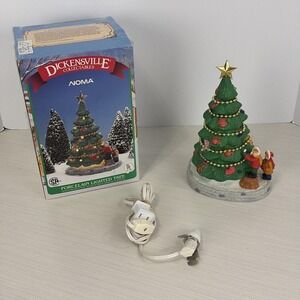 Vintage Noma Dickensville Christmas Village Collectables‎ 61901 Lighted Tree